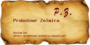 Probstner Zelmira névjegykártya